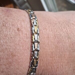 Chic Multi-Tone Bracelet